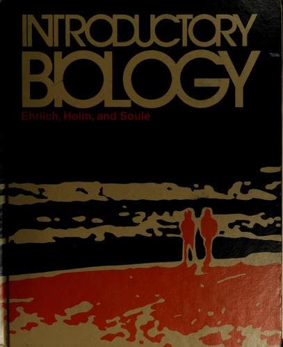Tapa de Introductory biology