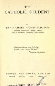 Tapa de The Catholic student