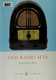 Tapa de Old radio sets