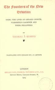 Tapa de The founders of the new devotion