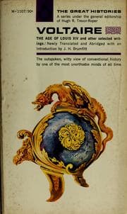 Tapa de Voltaire