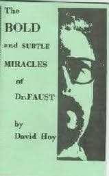 Tapa de The Bold and Subtle Miracles of Dr Faust