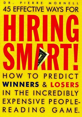 Tapa de 45 effective ways for hiring smart!