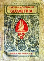 Tapa de Cartilla Moderna de Geometría