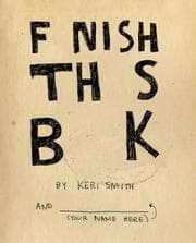 Tapa de Finish This Book