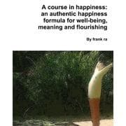 Tapa de A course in happiness
