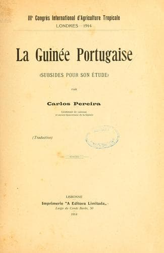 Tapa de La Guinée portugaise