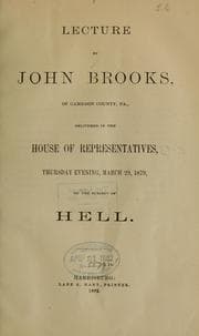 Tapa de Lecture...on the subject of hell