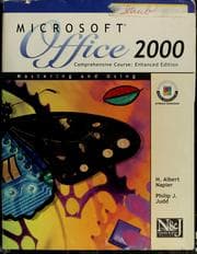 Tapa de Microsoft Office 2000