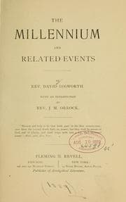 Tapa de The millennium and related events ...