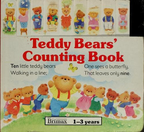 Tapa de Teddy bear's counting book