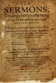 Tapa de Ten sermons