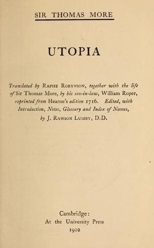 Tapa de Utopia