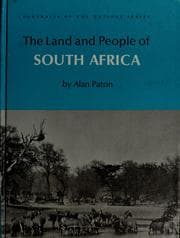 Tapa de The land and people of South Africa