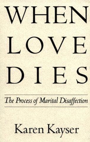 Tapa de When love dies