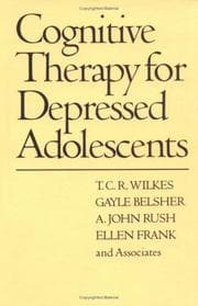 Tapa de Cognitive therapy for depressed adolescents