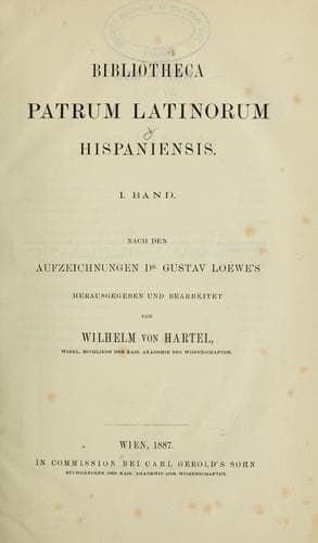 Tapa de Bibliotheca Patrum latinorum hispaniensis