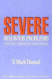 Tapa de Severe Behavior Problems