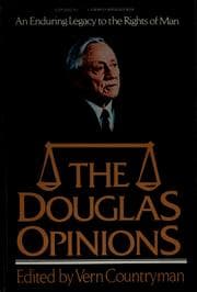 Tapa de The Douglas opinions