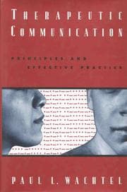 Tapa de Therapeutic communication