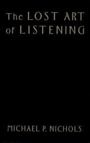 Tapa de The lost art of listening
