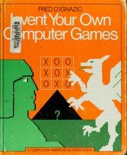 Tapa de Invent your own computer games