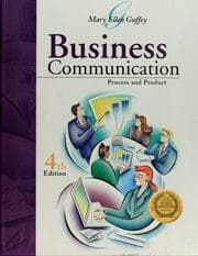 Tapa de Business communication