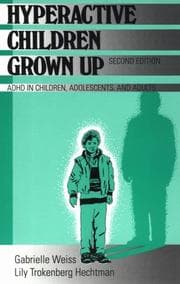Tapa de Hyperactive children grown up