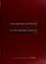 Tapa de AHD HERITAGE ILLUS DICT INTNL ED 2V