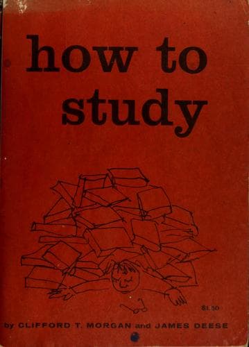 Tapa de How to study