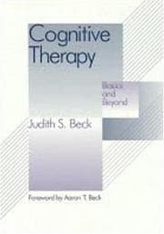 Tapa de Cognitive therapy
