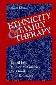 Tapa de Ethnicity and family therapy