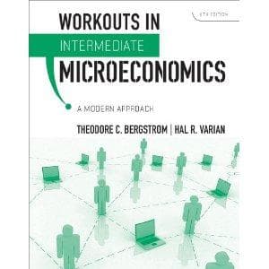 Tapa de Workouts in Intermediate Microeconomics