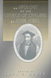 Tapa de An apology of the Church of England