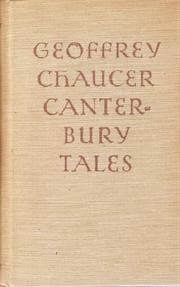 Tapa de The Canterbury tales of GeoffreyChaucer, together with a version in modern English verse