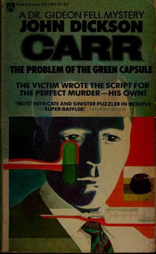 Tapa de The problem of the green capsule