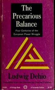 Tapa de The precarious balance