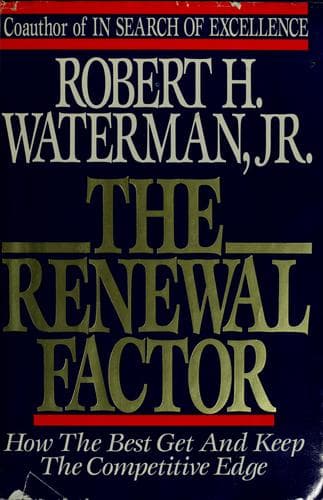 Tapa de The renewal factor