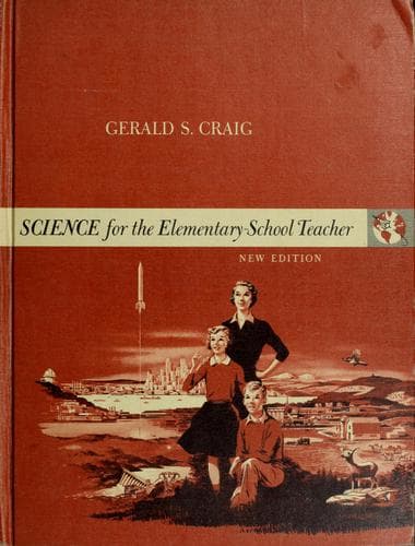 Tapa de Science for the elementary school teacher