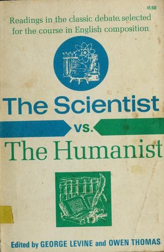 Tapa de The scientist vs. the humanist