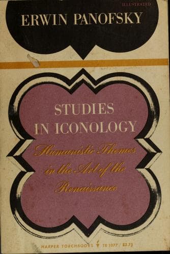Tapa de Studies in iconology
