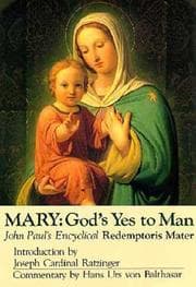 Tapa de Mary: God's Yes to Man : Pope John Paul II Encyclical Letter