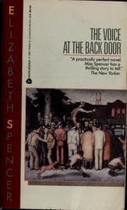 Tapa de The voice at the back door