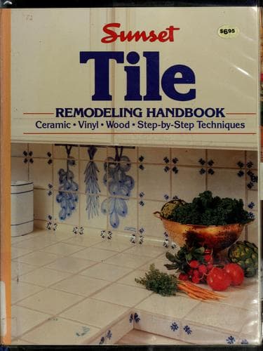 Tapa de Tile remodeling handbook