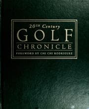 Tapa de 20th century golf chronicle