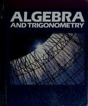 Tapa de Algebra and trigonometry