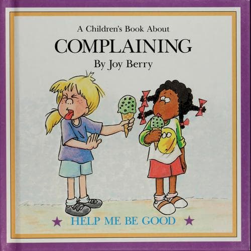 Tapa de A Book about Complaining