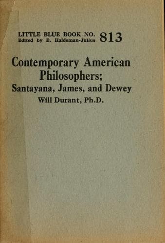 Tapa de Contemporary American Philosophers