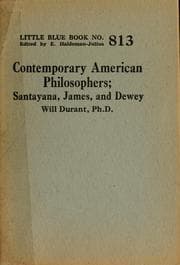 Tapa de Contemporary American Philosophers