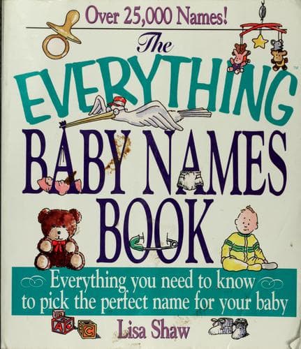 Tapa de The everything baby names book